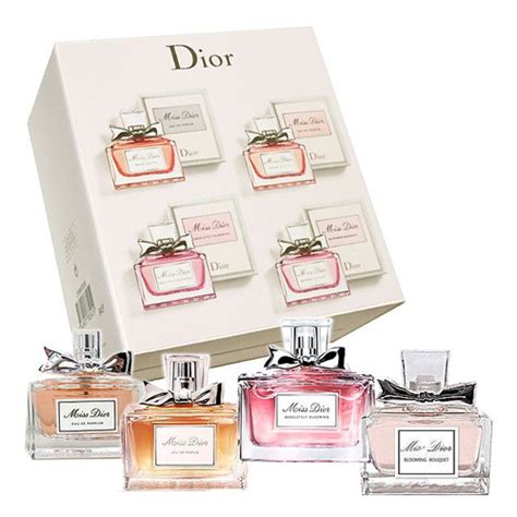 miss dior set de|dior mini fragrance gift set.